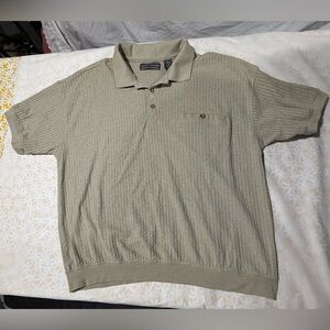 David Taylor Men's Khaki Polo Shirt